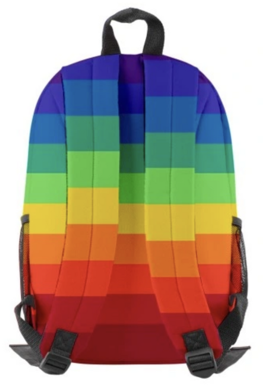 PLECAK TĘCZOWY TĘCZA TORBA WOREK LGBT PRIDE DUŻY XL