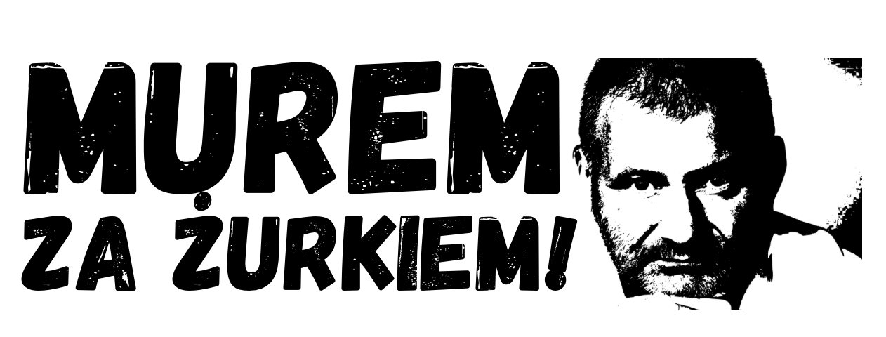 KOSZULKA T-SHIRT MUREM ZA ŻURKIEM – MĘSKA BIAŁA