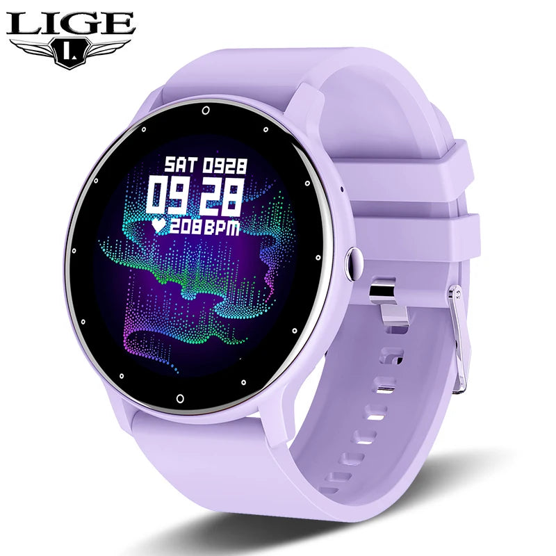 Smartwatch LIGE – Rozmowy Bluetooth, Puls, Tlen we Krwi, Tryby Sportowe