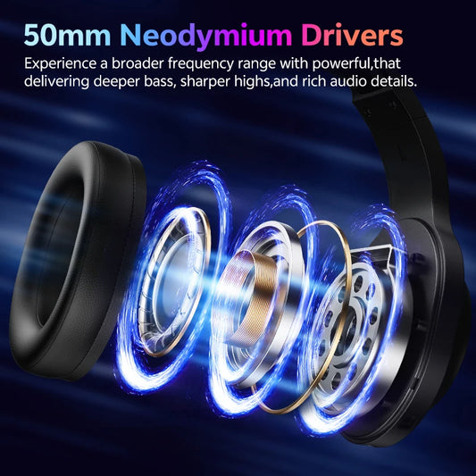 Słuchawki Bluetooth QCY Heroad V200 - 50mm Driver