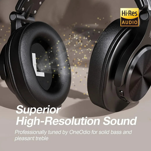 Słuchawki Bluetooth OneOdio Fusion A70 — Hi-Res Audio, 72H, Studio & DJ