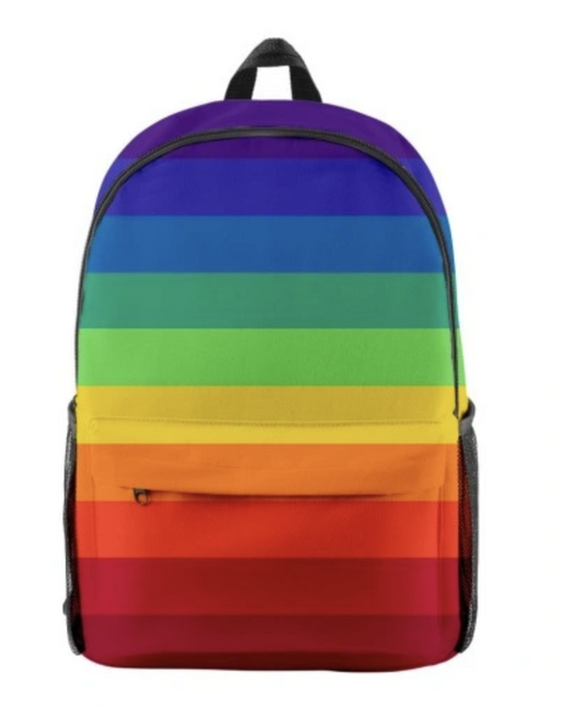 PLECAK TĘCZOWY TĘCZA TORBA WOREK LGBT PRIDE DUŻY XL
