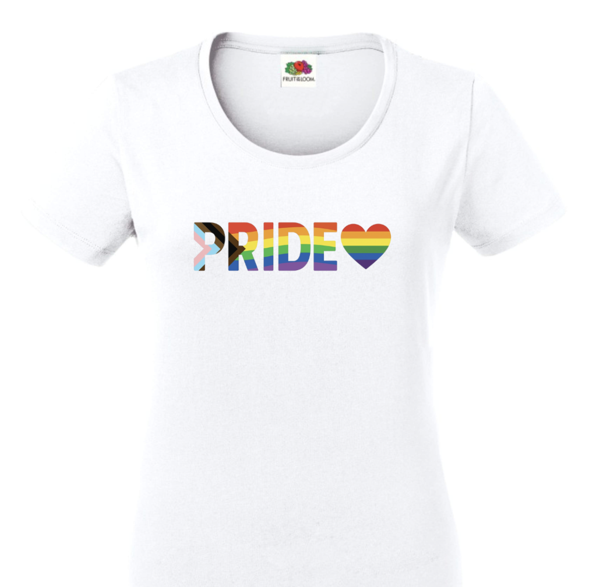 T-shirt / koszulka damska PRIDE LGBT – biała