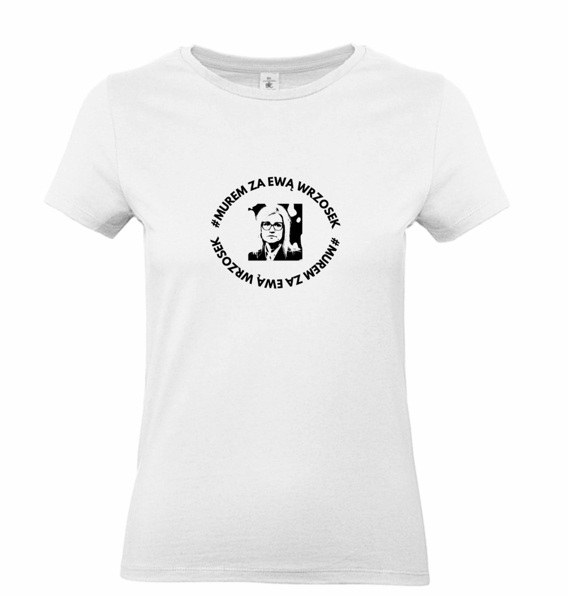 Koszulka T-Shirt Murem za Wrzosek – damska biała
