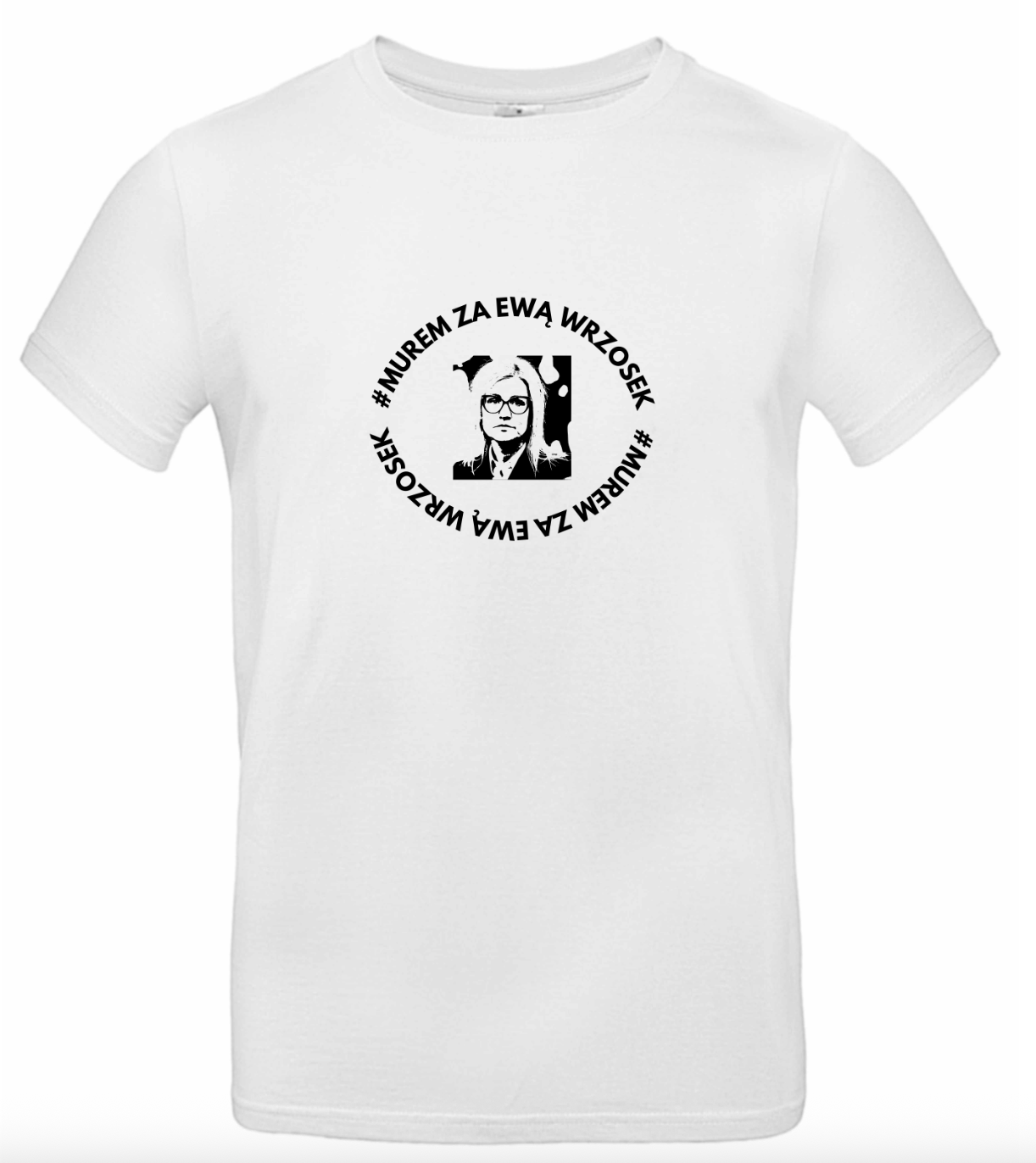 KOSZULKA T-SHIRT MUREM ZA WRZOSEK – MĘSKA BIAŁA