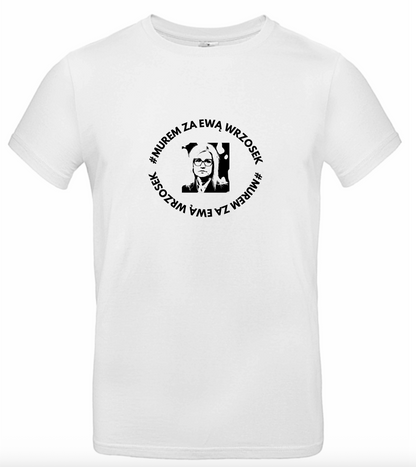 KOSZULKA T-SHIRT MUREM ZA WRZOSEK – MĘSKA BIAŁA