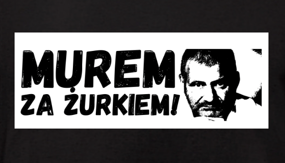 KOSZULKA T-SHIRT MUREM ZA ŻURKIEM – MĘSKA CZARNA
