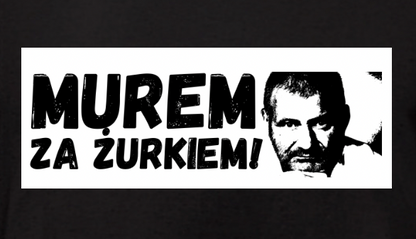 KOSZULKA T-SHIRT MUREM ZA ŻURKIEM – MĘSKA CZARNA