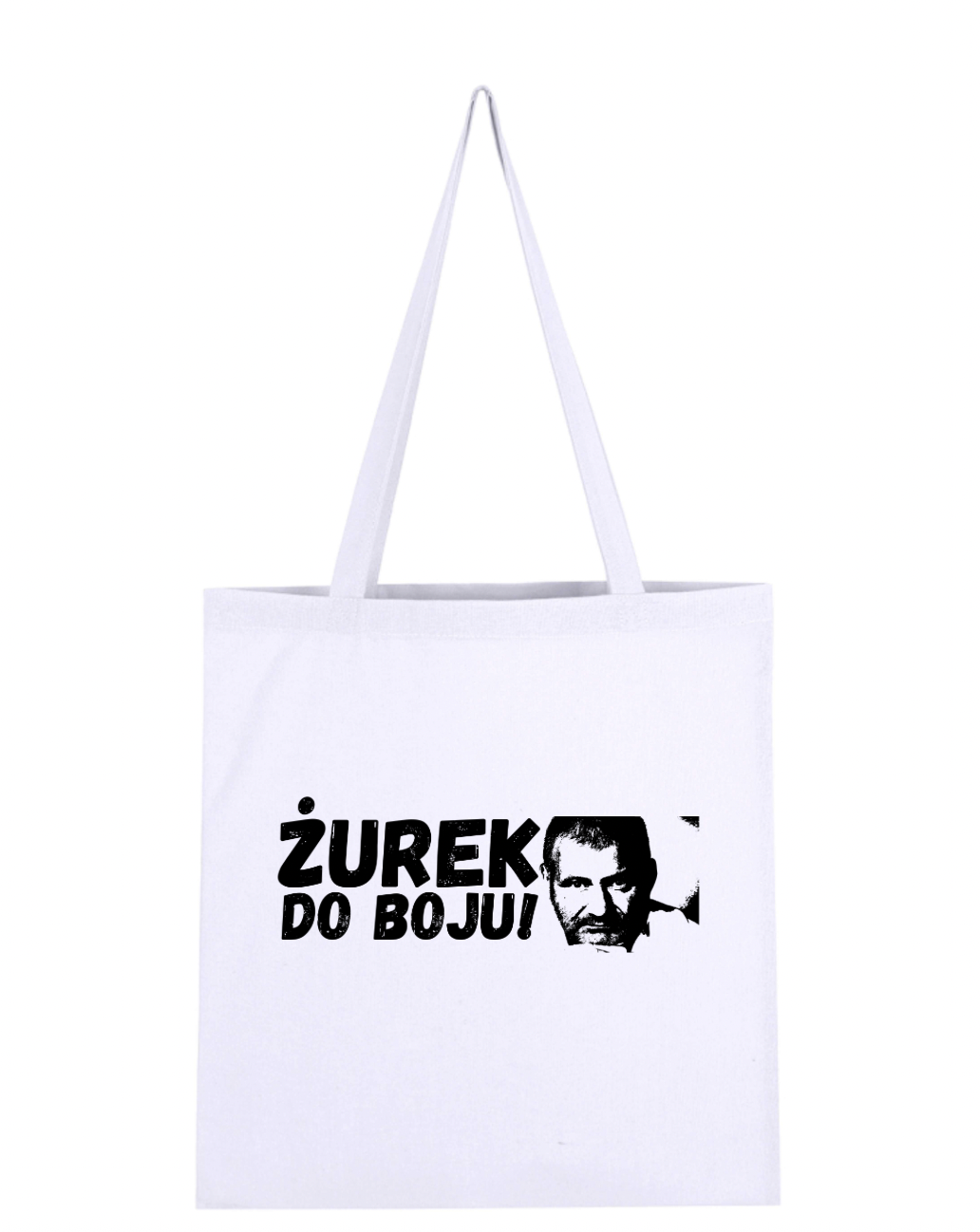 TORBA BAWEŁNIANA ŻUREK DO BOJU – BIAŁA