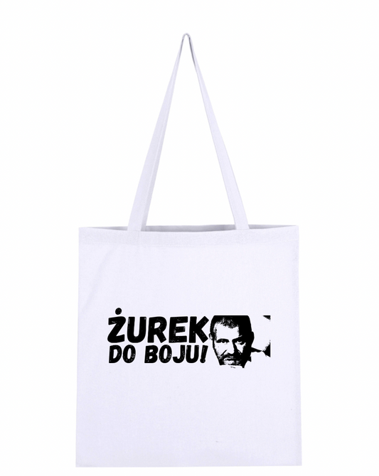 TORBA BAWEŁNIANA ŻUREK DO BOJU – BIAŁA