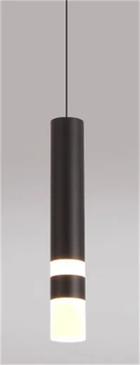 Lampa wisząca LED sufitowa dwukierunkowa 10W | Kuchnia, Salon, Bar | Czarna aluminiowa