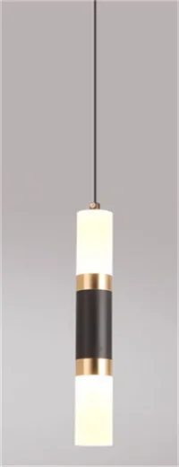 Lampa wisząca LED sufitowa dwukierunkowa 10W | Kuchnia, Salon, Bar | Czarna aluminiowa