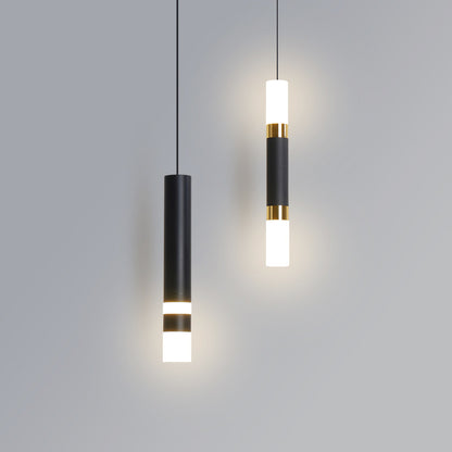 Lampa wisząca LED sufitowa dwukierunkowa 10W | Kuchnia, Salon, Bar | Czarna aluminiowa