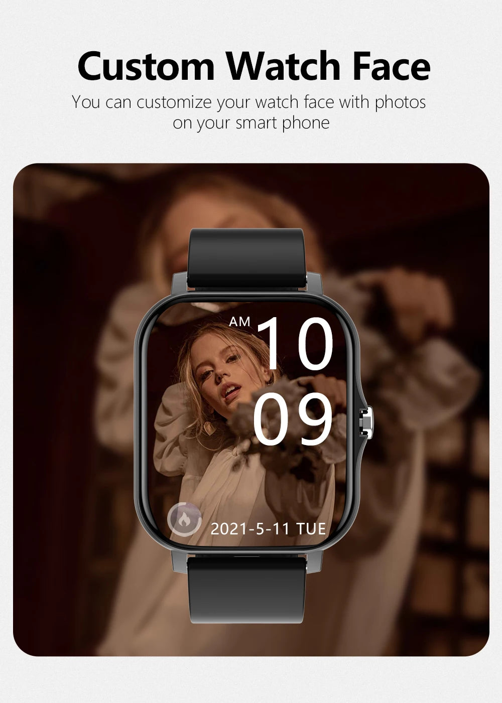 Smartwatch Sport Y13 Pro Max 1,83" – Rozmowy Bluetooth, Tętno, Ciśnienie, SEN | iOS & Android