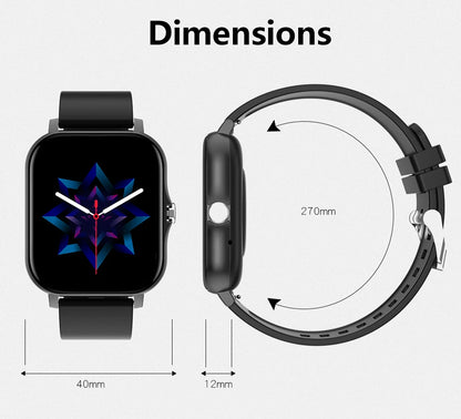 Smartwatch z rozmowami Bluetooth, monitorem zdrowia i GPS – ekran 2,01"