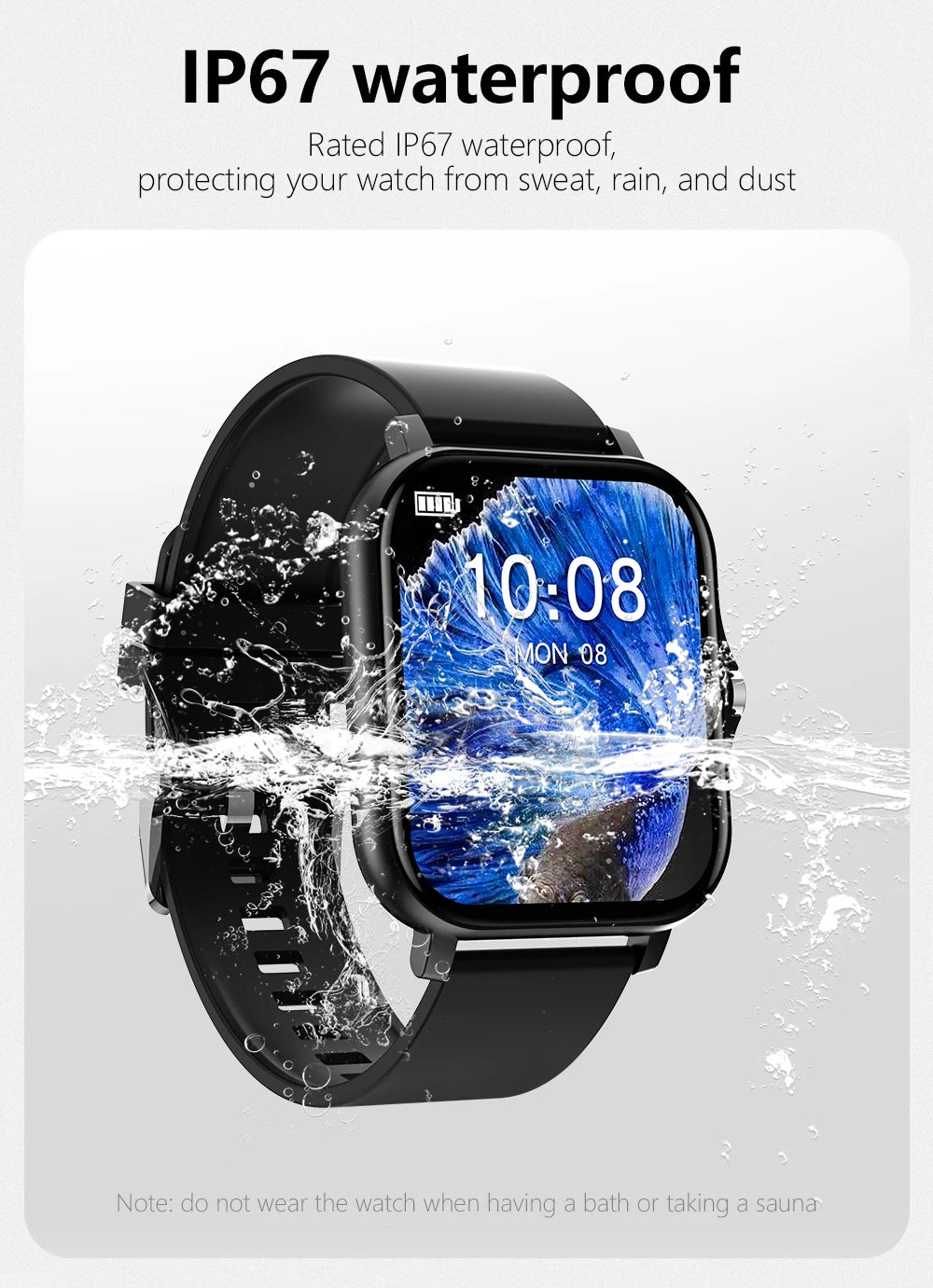 Smartwatch Sport Y13 Pro Max 1,83" – Rozmowy Bluetooth, Tętno, Ciśnienie, SEN | iOS & Android