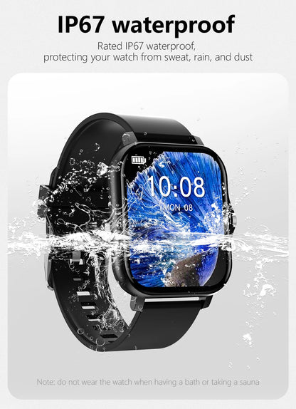 Smartwatch Sport Y13 Pro Max 1,83" – Rozmowy Bluetooth, Tętno, Ciśnienie, SEN | iOS & Android