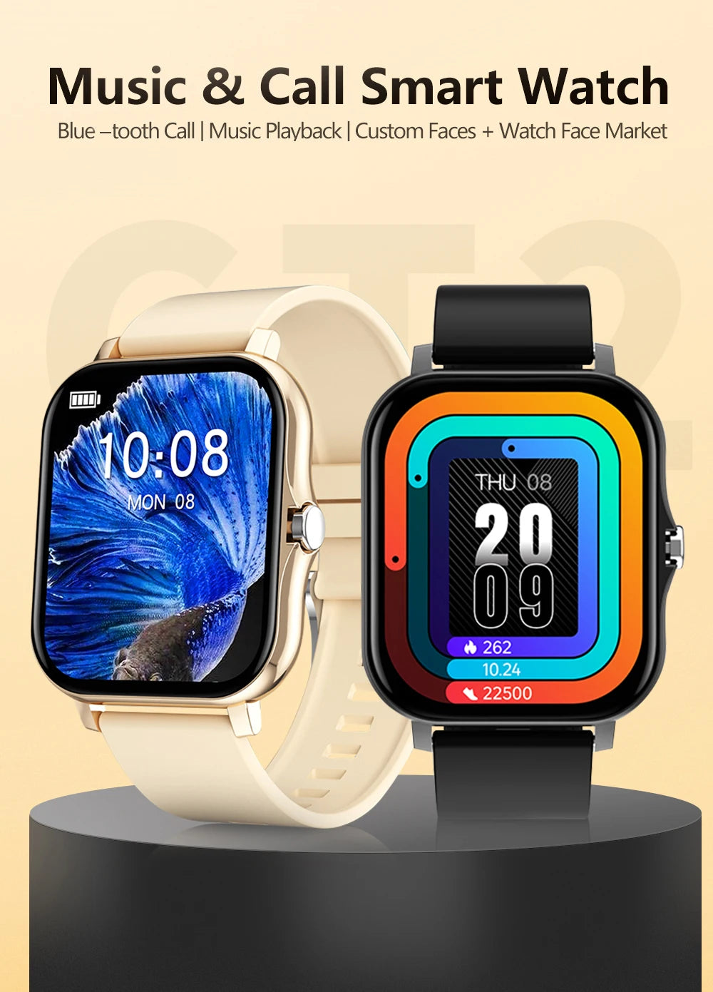 Smartwatch Sport Y13 Pro Max 1,83" – Rozmowy Bluetooth, Tętno, Ciśnienie, SEN | iOS & Android