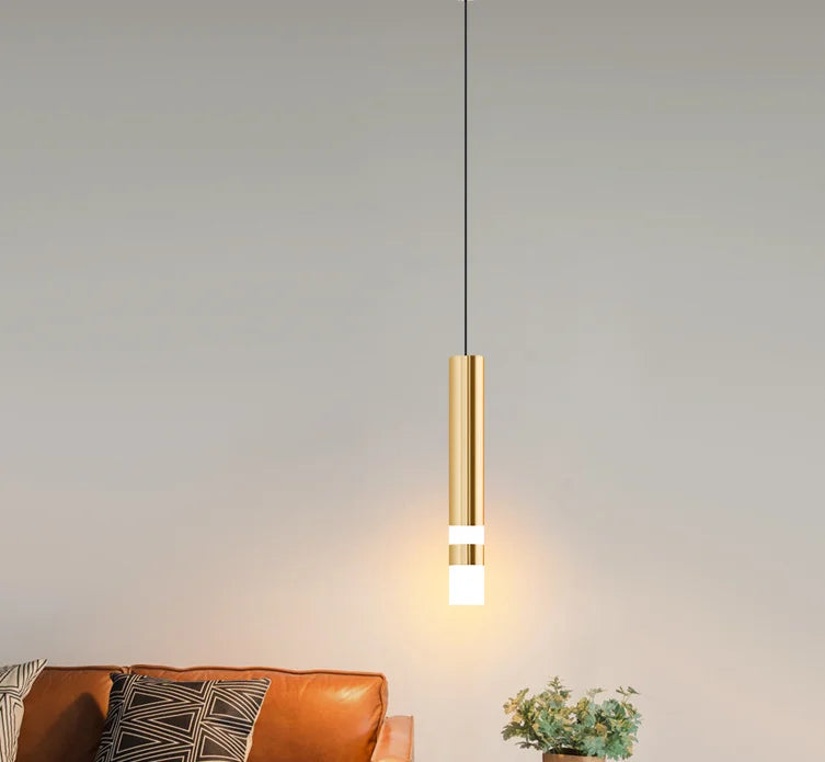 Lampa wisząca LED sufitowa dwukierunkowa 10W | Kuchnia, Salon, Bar | Czarna aluminiowa