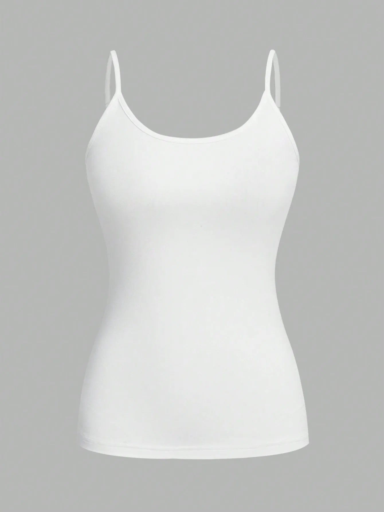Top Damski na Ramiączkach Jednolity – Zestaw 4 Sztuk Camisole na Lato
