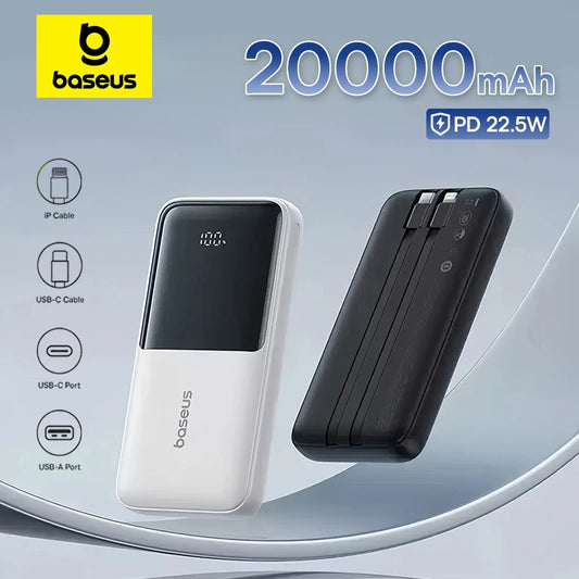Powerbank 20000mAh PD 22.5W szybkie ładowanie