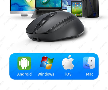 Mysz bezprzewodowa kompaktowa Bluetooth 1600DPI cicha