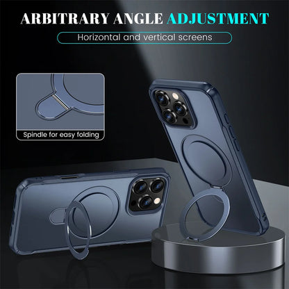 Etui do iPhone z podstawką MagSafe – magnetyczne, składane, ochrona 360°