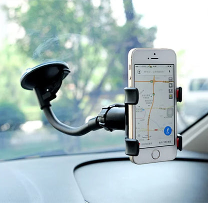 Uniwersalny uchwyt na telefon 360° – biurko, szyba, deska rozdzielcza