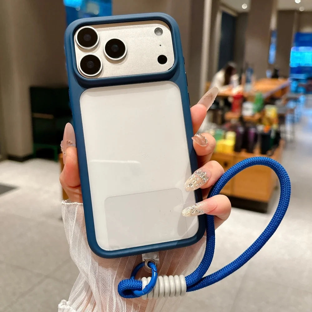 Etui do iPhone 17 Pro Max / 17 Pro / 17 Air – przezroczyste, wzmocnione, z ochroną aparatu