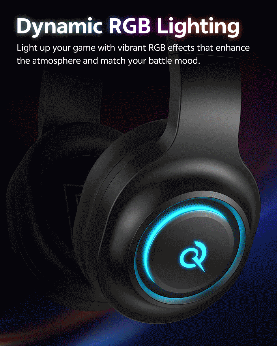 Słuchawki Bluetooth QCY Heroad V200 - 50mm Driver