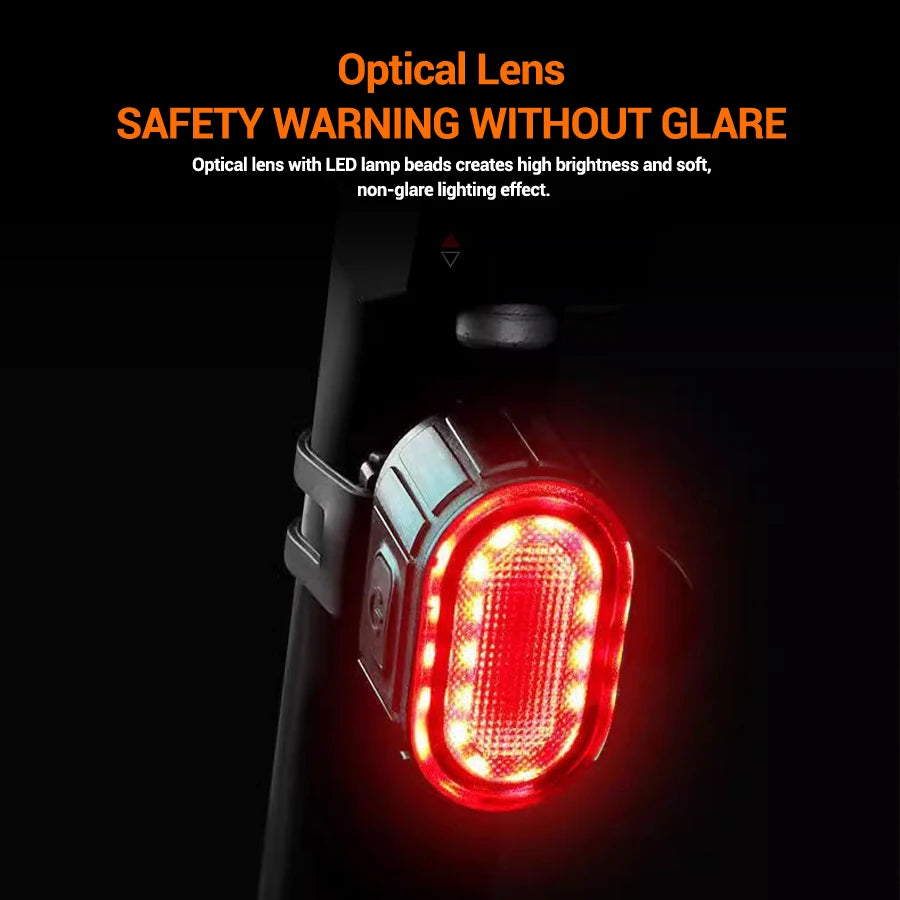 Rechargeable Bike Lighting Front/Rear Lights Bicycle Lamp Led Cycling Light Bike Flashlight for Bicycle Front Taillight Lantern