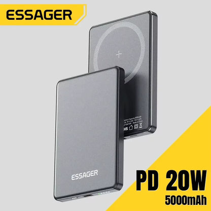 Powerbank magnetyczny 20W 5000mAh do iPhone MagSafe
