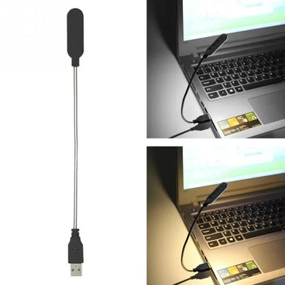 Lampka USB do laptopa LED – elastyczna lampka do czytania i klawiatury