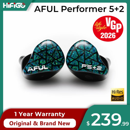 AFUL Performer 5+2 i 7 - Słuchawki douszne z hybrydową technologią