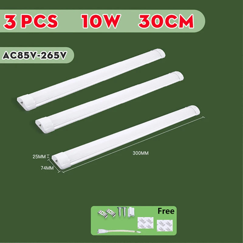 Lampka LED pod szafkę kuchenną 5W 10W 20W – zimna/ciepła biel 220V
