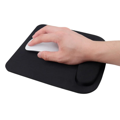 Podkładka pod mysz z podpórką pod nadgarstek - ergonomiczna, gumowa podstawa