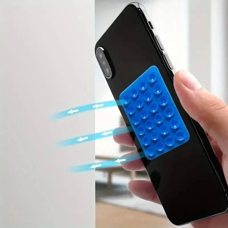 Silikonowy uchwyt do telefonu na przyssawki - mata antypoślizgowa