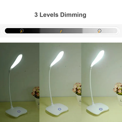 Lampka biurkowa LED USB z ochroną oczu – lampka do czytania i nauki