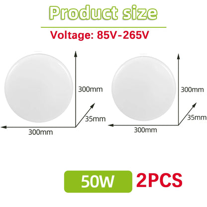 Lampa sufitowa LED 15W-50W nowoczesna do salonu sypialni kuchni