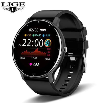Smartwatch LIGE – Rozmowy Bluetooth, Puls, Tlen we Krwi, Tryby Sportowe