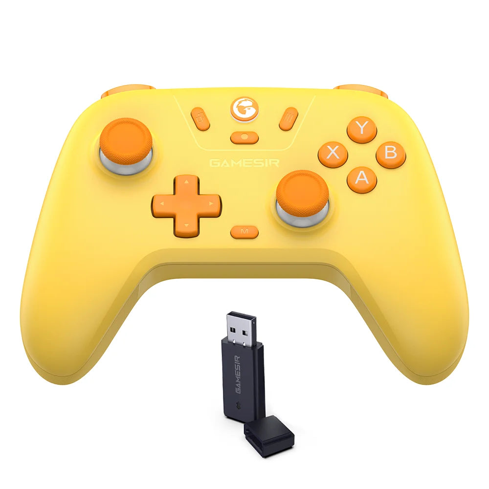 GameSir Nova Lite Bezprzewodowy Gamepad | Bluetooth, Dongle, USB-C | Switch, Android, iOS, PC