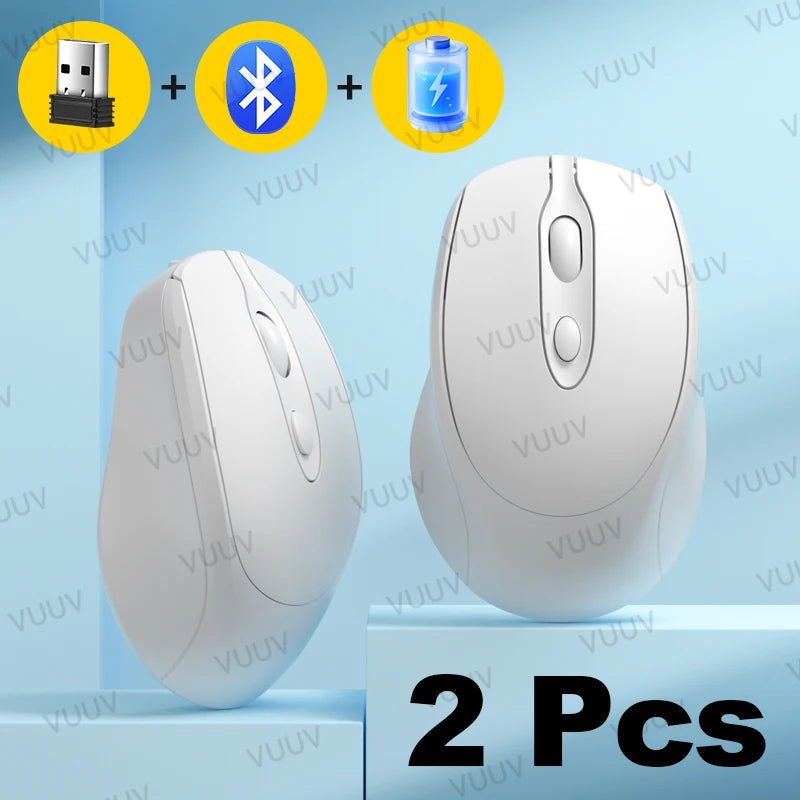 Mysz bezprzewodowa kompaktowa Bluetooth 1600DPI cicha