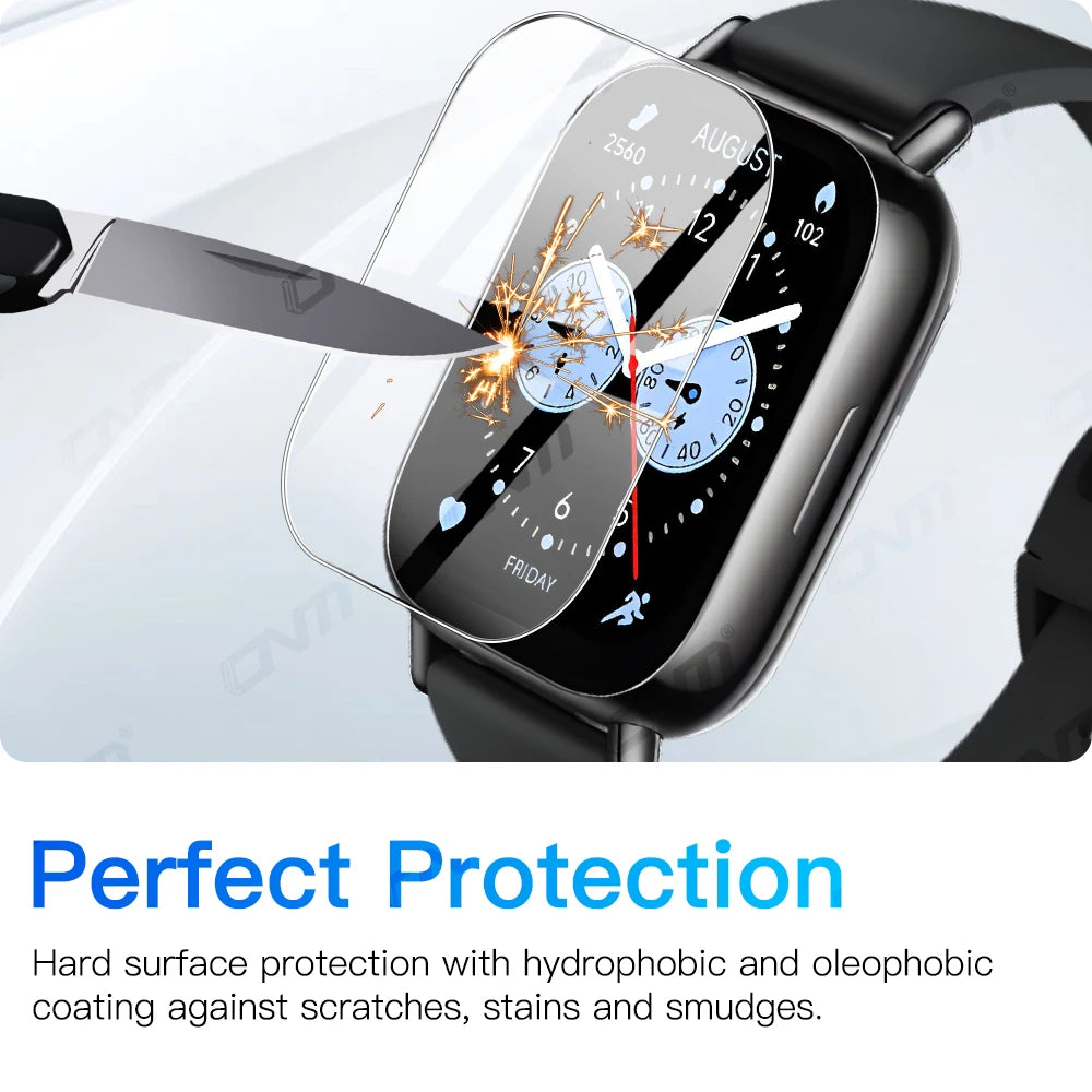 Szkło hartowane 9H do Xiaomi Redmi Watch 5 / 5 Lite / 5 Active / 4 – ochrona ekranu HD