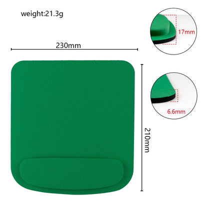 Podkładka pod mysz z podpórką pod nadgarstek - ergonomiczna, gumowa podstawa