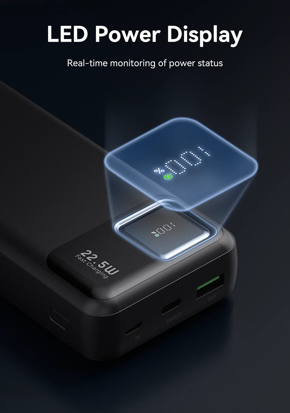 Power Bank 20000mAh 22.5W szybkie ładowanie iPhone Xiaomi