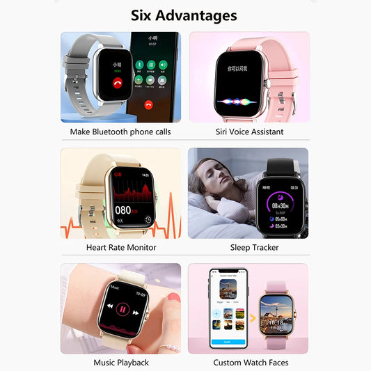 Smartwatch Sport Y13 Pro Max 1,83" – Rozmowy Bluetooth, Tętno, Ciśnienie, SEN | iOS & Android