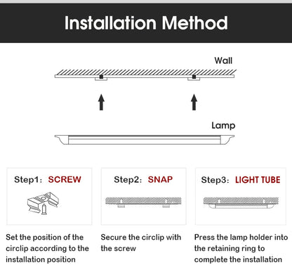 Podszafkowa Lampa LED 10W/20W – Listwa Oświetleniowa pod Szafkę Kuchenną 220V