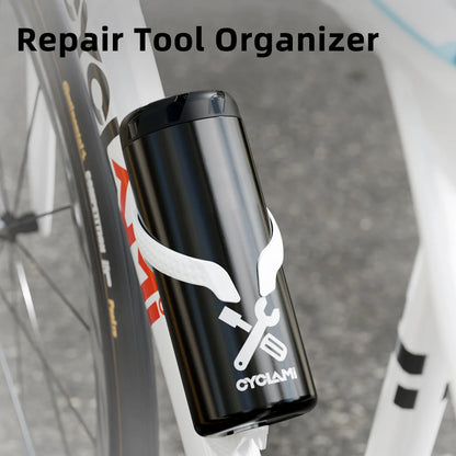 CYCLAMI Portable Cycling Tool Box MTB Road Bicycle Capsule Boxes Apply Bottle Cage Storage Repair Tool Kit Bike Frame Equipment
