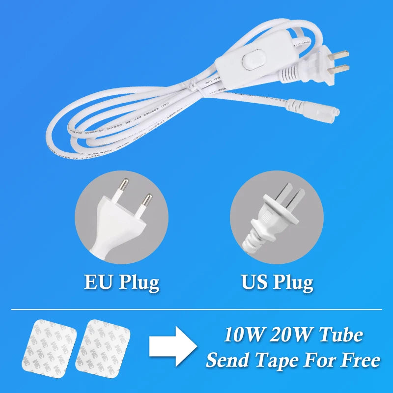 Podszafkowa Lampa LED 10W/20W – Listwa Oświetleniowa pod Szafkę Kuchenną 220V