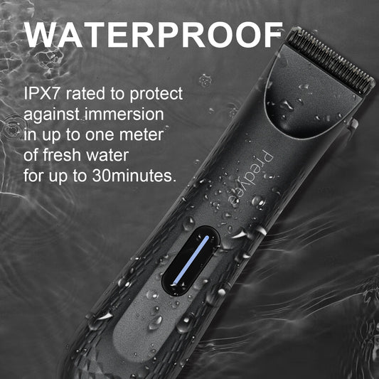 Trymer do ciała i okolic intymnych Predyee RFCD-9088 – ceramiczne ostrze, IPX7, USB-C
